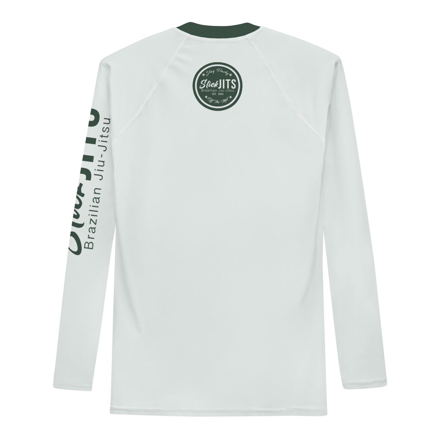 Circle Logo Dark Green/Light Gray RashGuard