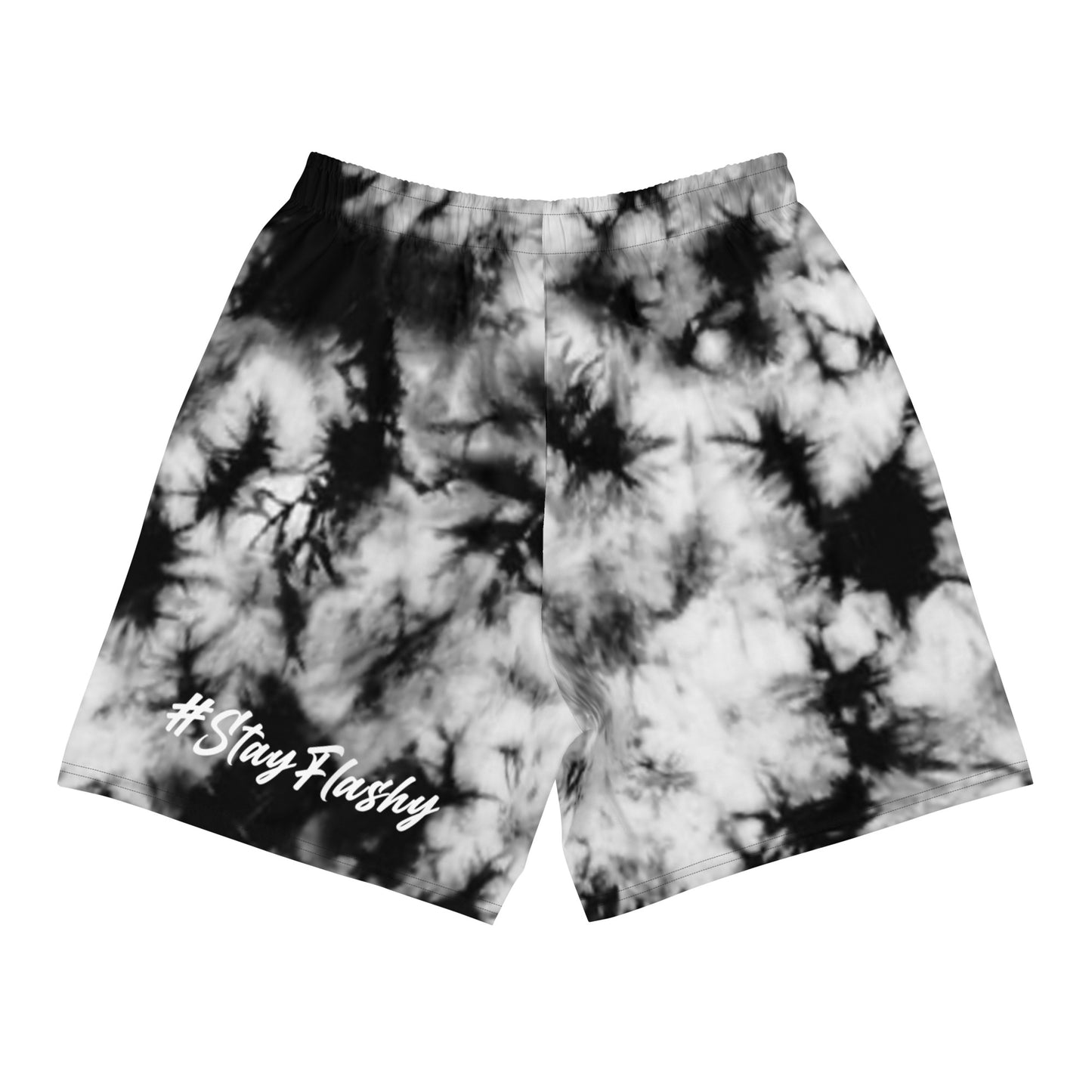 Black Tie Dye Athletic Shorts