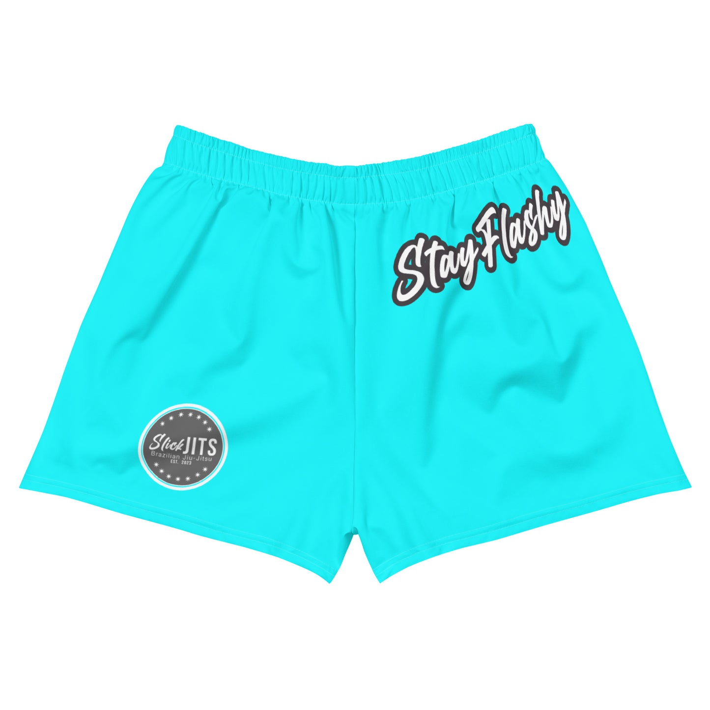 Neon Blue Athletic Shorts
