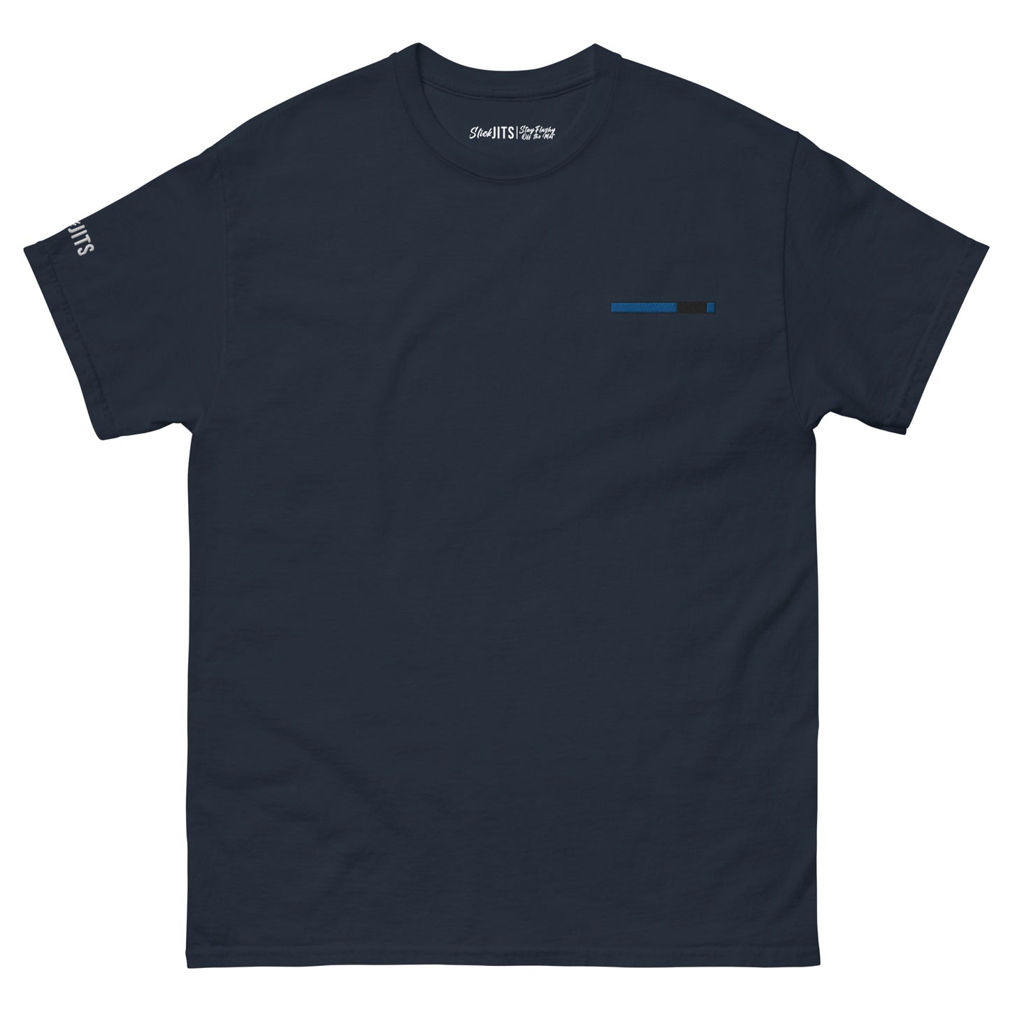 Blue Belt Embroidered T-shirt