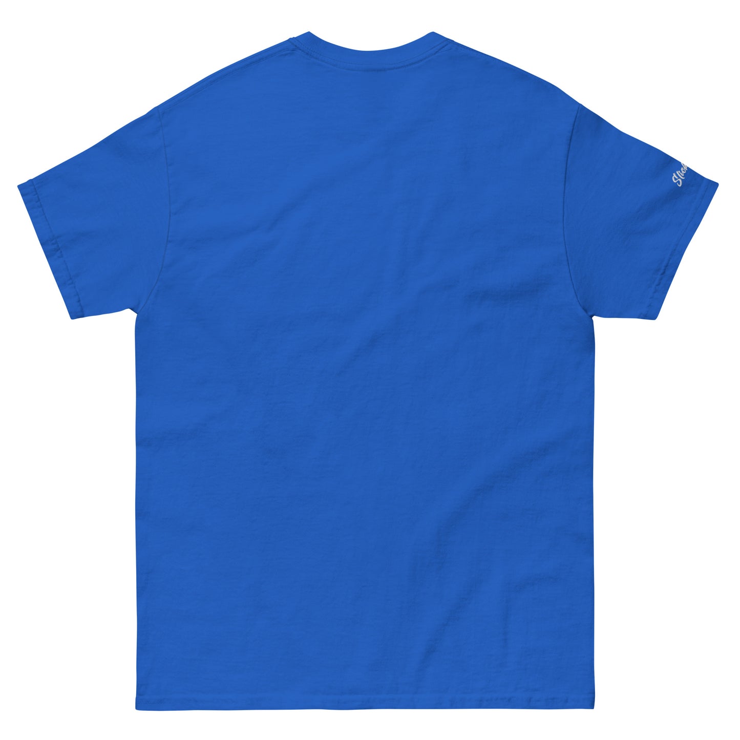 Blue Belt Embroidered T-shirt