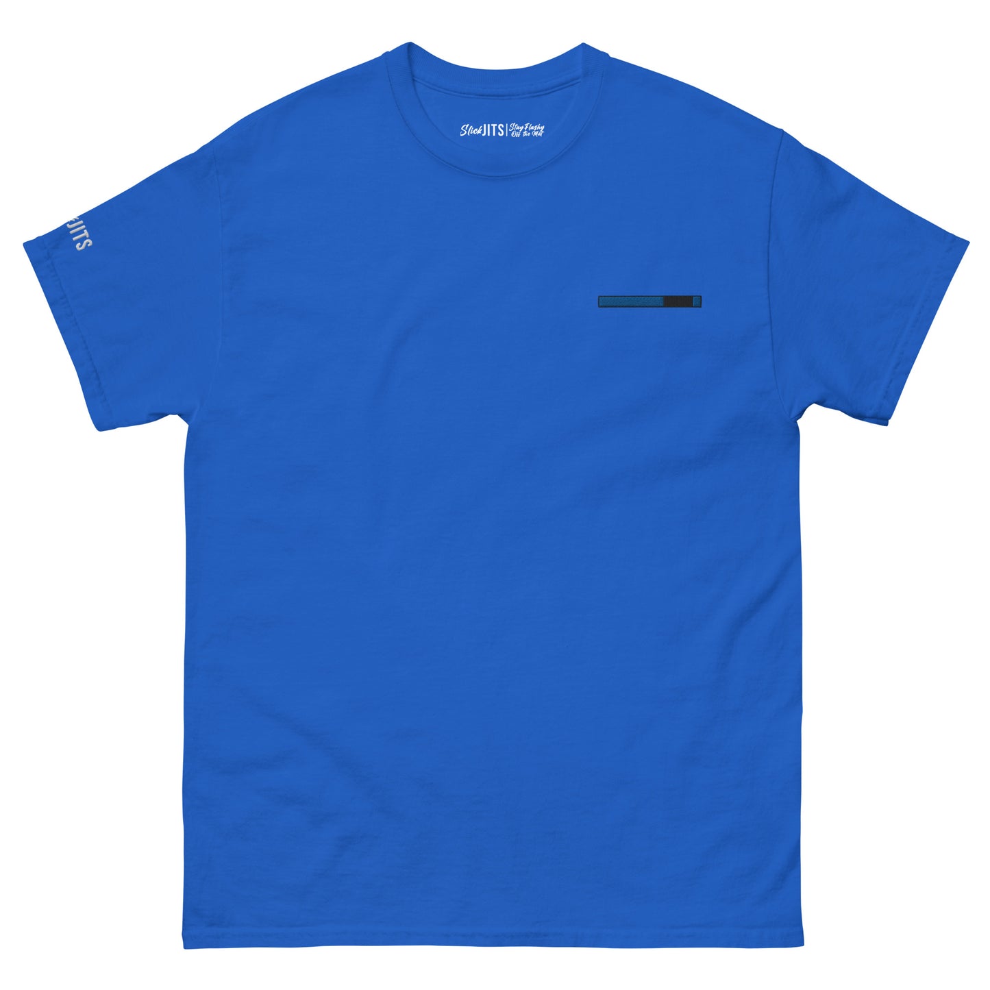Blue Belt Embroidered T-shirt