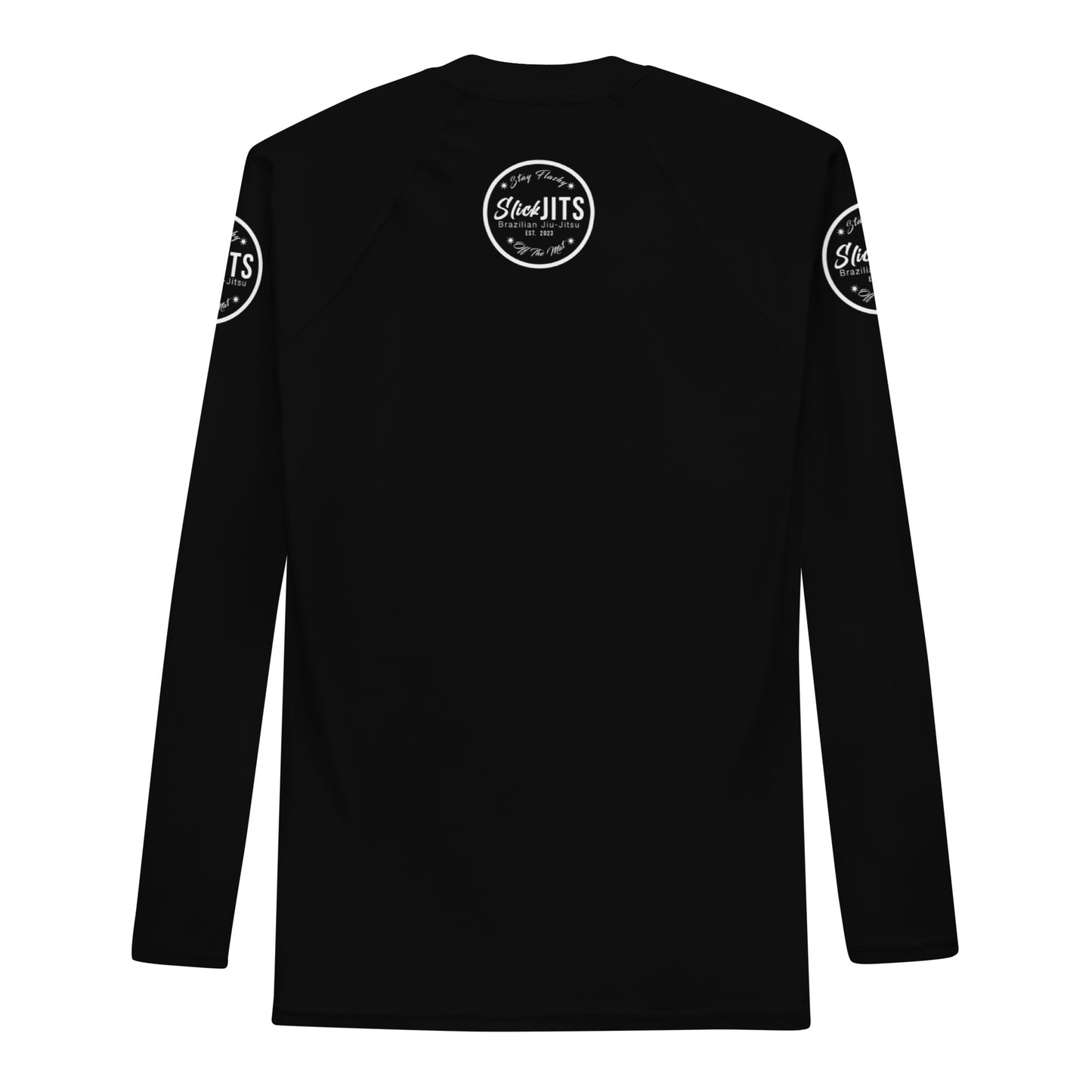 Circle Logo Black RashGuard