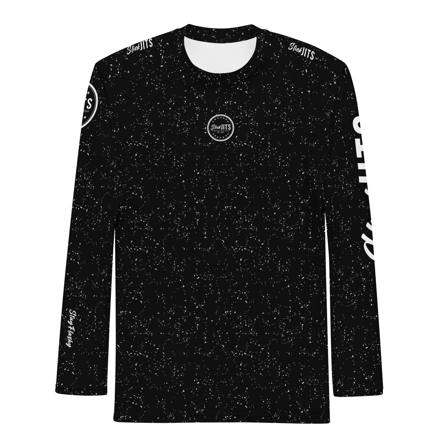 Speckle Black RashGuard