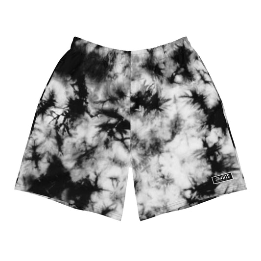 Black Tie Dye Athletic Shorts