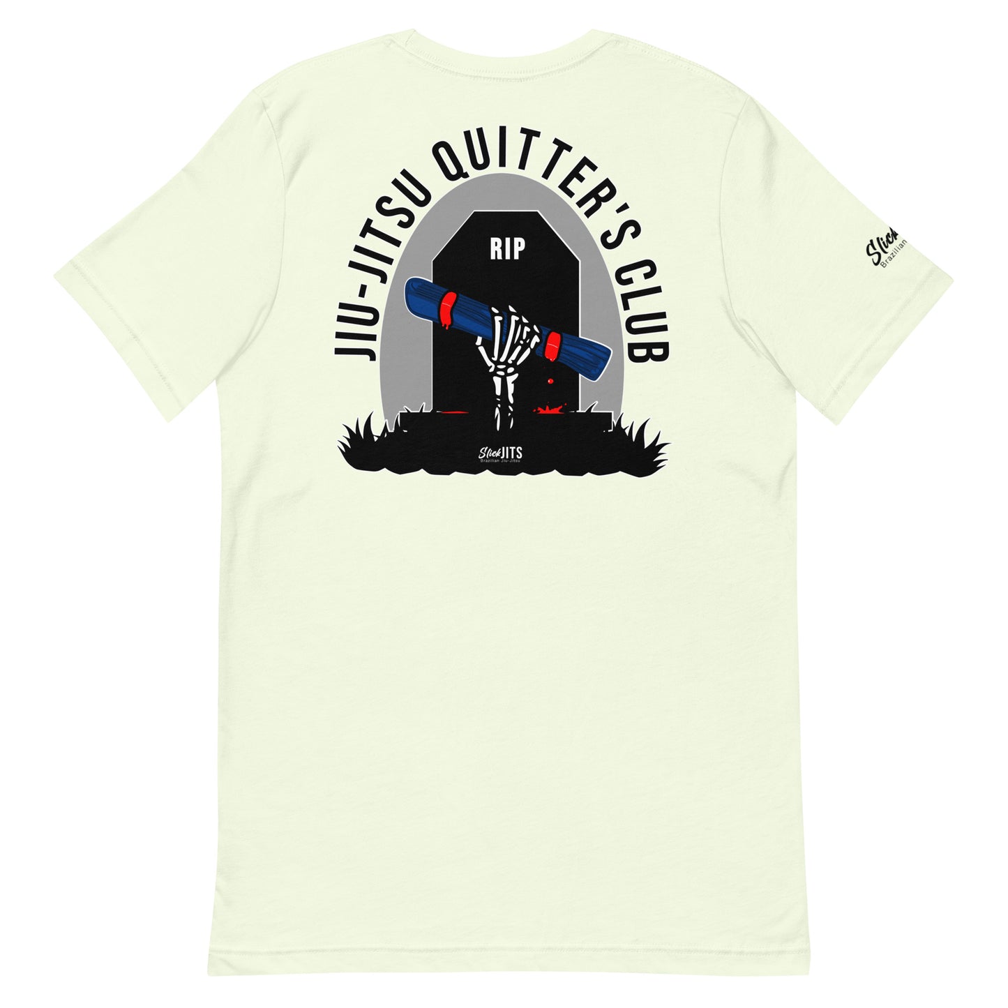 Quitter's Club T-shirt (Black text)