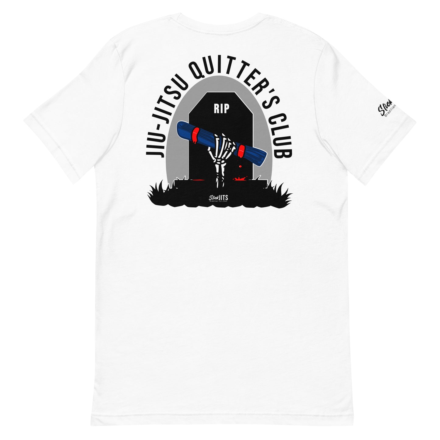 Quitter's Club T-shirt (Black text)